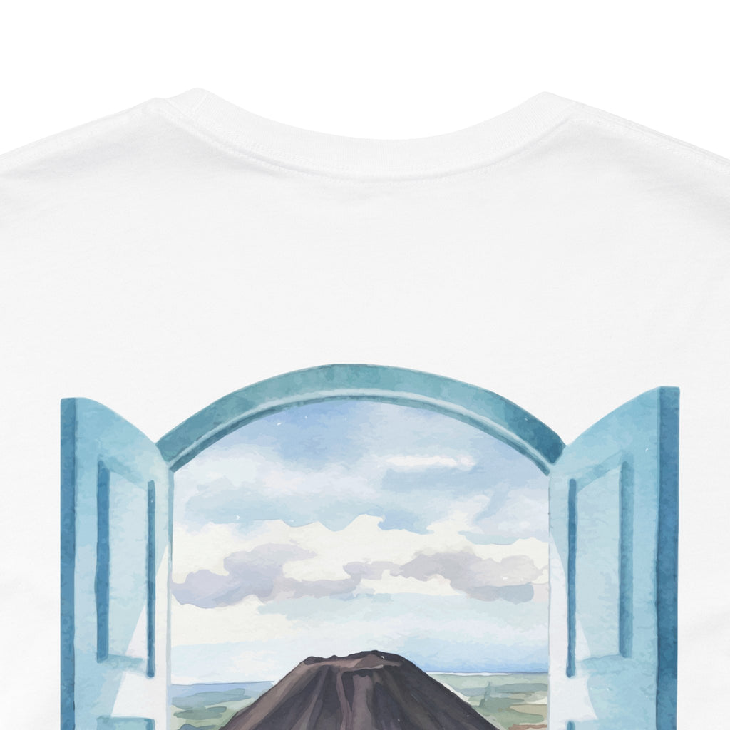 Camiseta Volcán de Izalco Santa Ana El Salvador | Diseño Frente y Espalda