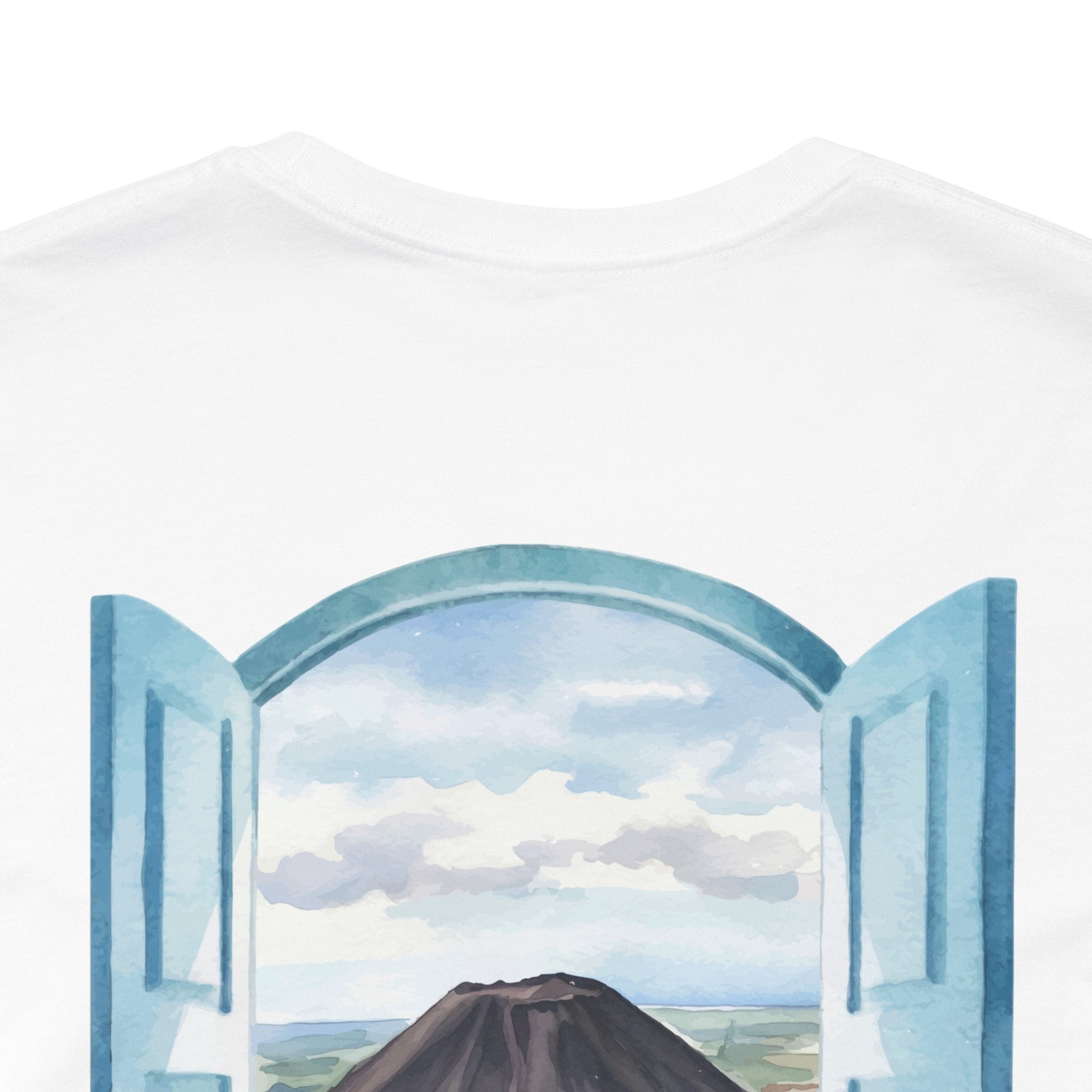 Camiseta Volcán de Izalco Santa Ana El Salvador | Diseño Frente y Espalda