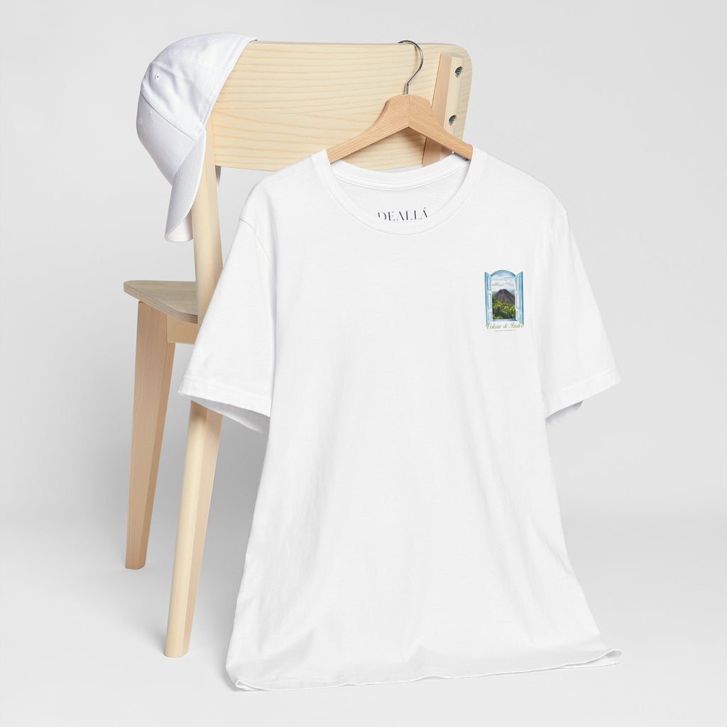 Camiseta Volcán de Izalco Santa Ana El Salvador | Diseño Frente y Espalda