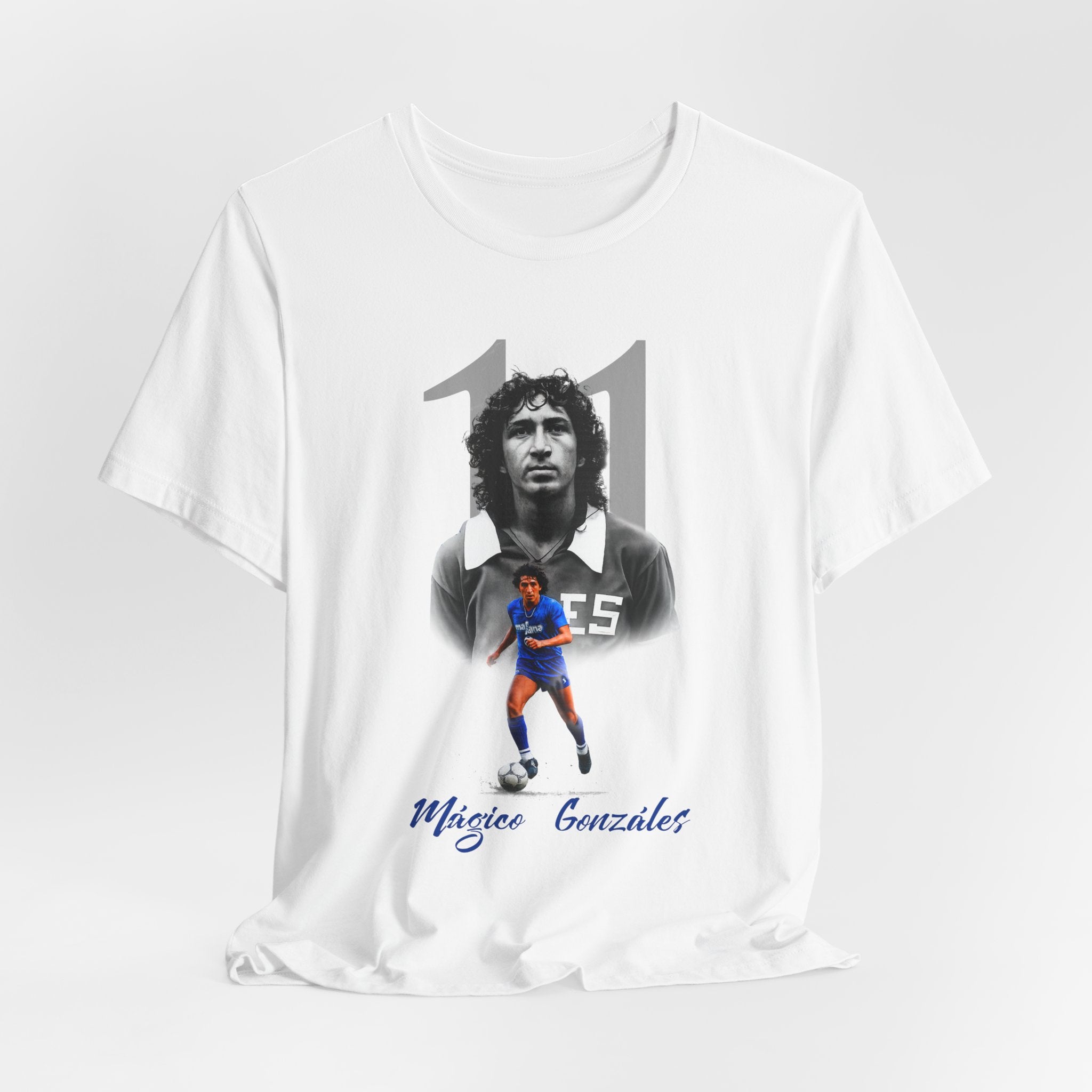 Camiseta Mágico González El Salvador | Playera Leyenda del Fútbol Salvadoreño