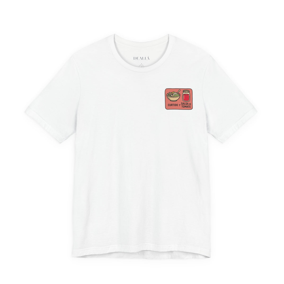 Camiseta Powered by Pupusa El Salvador | Playera Comida Salvadoreña Divertida