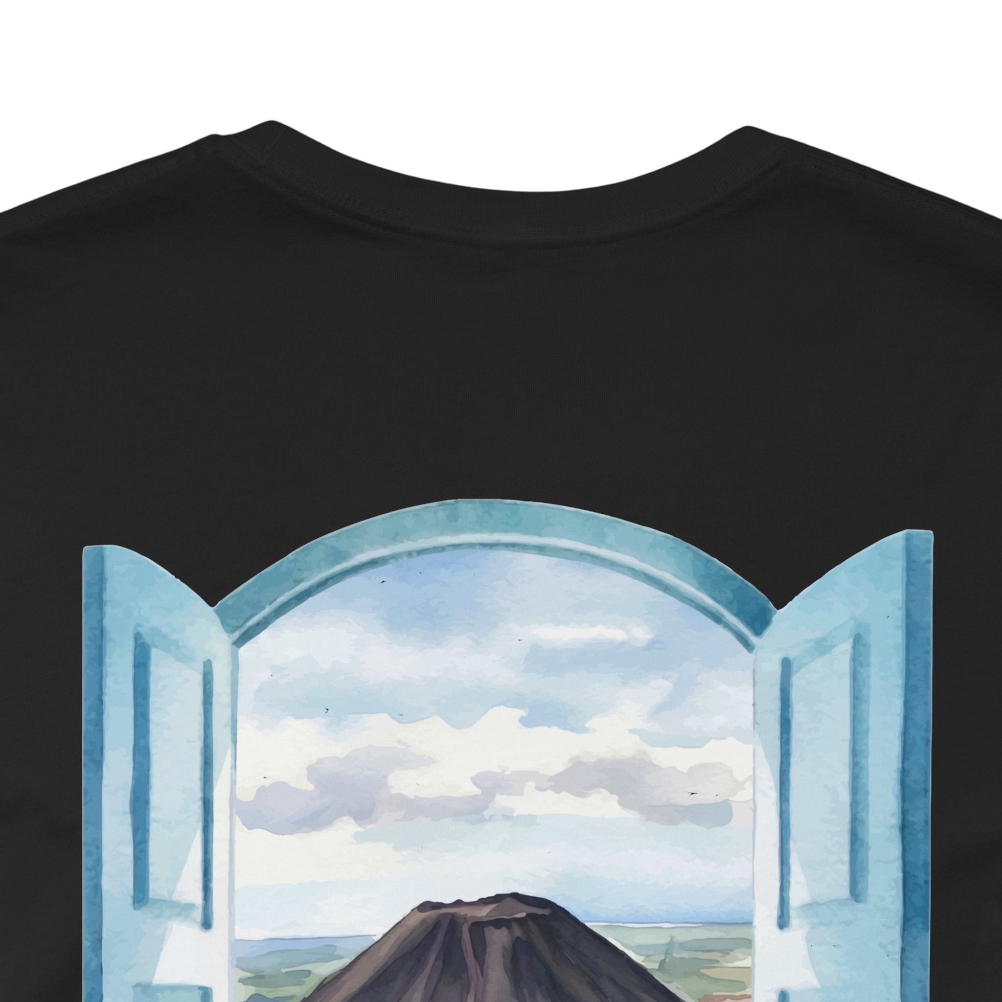 Camiseta Volcán de Izalco Santa Ana El Salvador | Diseño Frente y Espalda