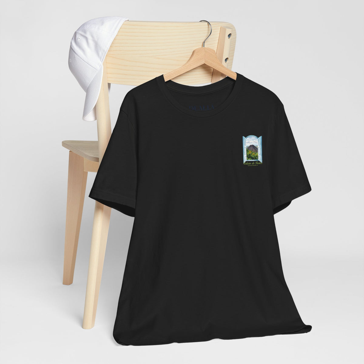 Camiseta Volcán de Izalco Santa Ana El Salvador | Diseño Frente y Espalda