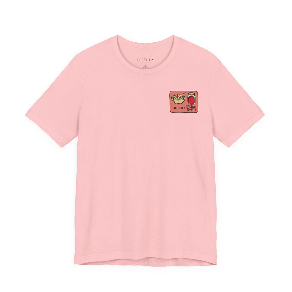 Camiseta Powered by Pupusa El Salvador | Playera Comida Salvadoreña Divertida