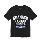 Camiseta Guanaco y a Mucha Honra 503 | Playera Orgullo Salvadoreño Negra