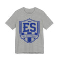 Camiseta Escudo El Salvador 503 | Playera Estilo Futbolero Azul y Blanco