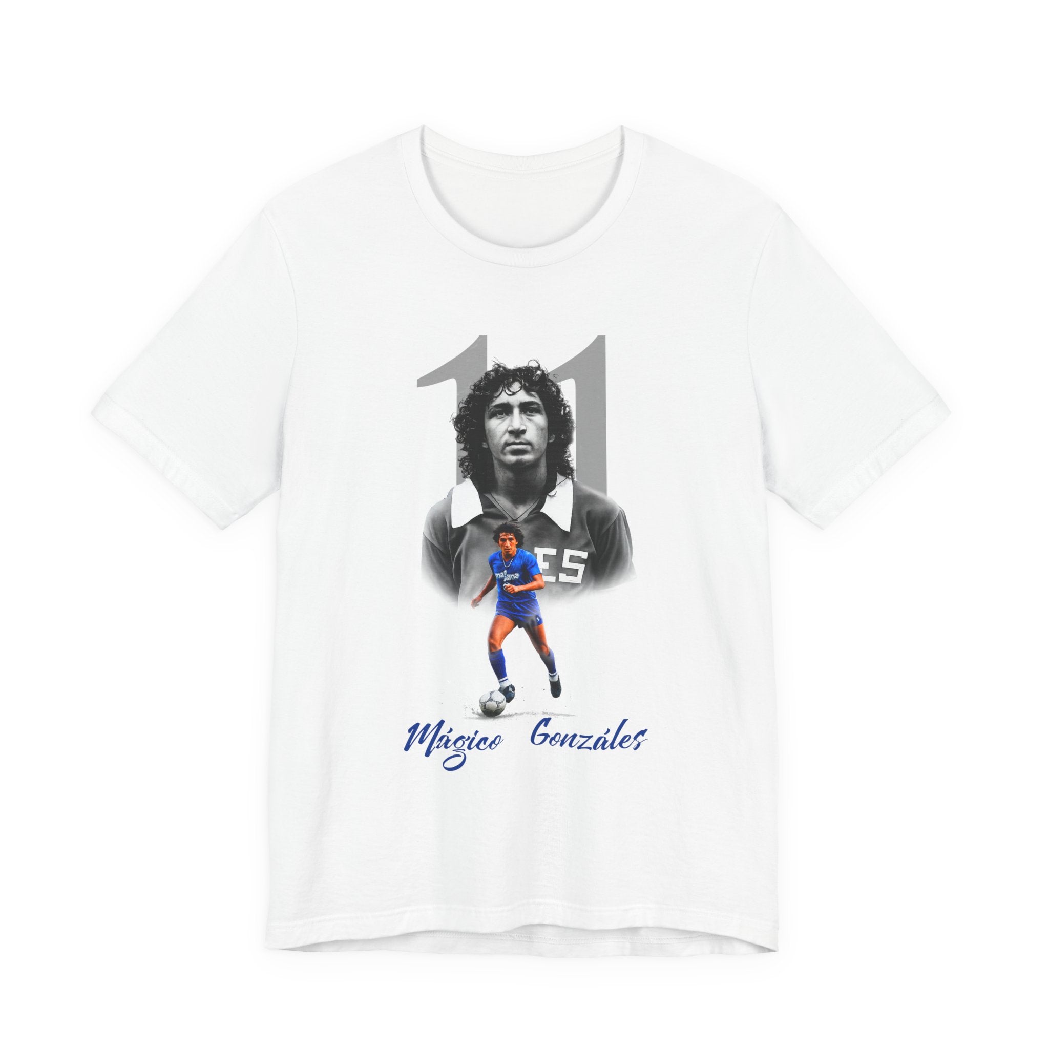 Camiseta Mágico González El Salvador | Playera Leyenda del Fútbol Salvadoreño