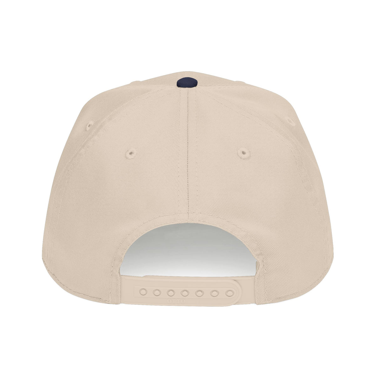 Gorra El Salvador Bordada | Cachucha Trucker Beige y Azul Salvadoreña