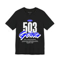 Camiseta 503 Going San Salvador | Playera Streetwear El Salvador Negra