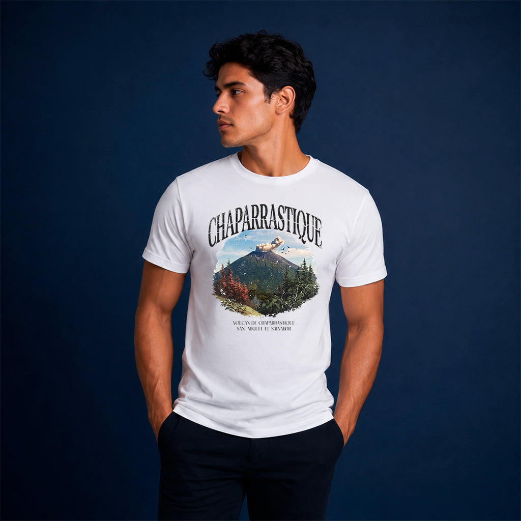 Camiseta Volcán Chaparrastique El Salvador | Playera San Miguel Vintage | Regalo Salvadoreño