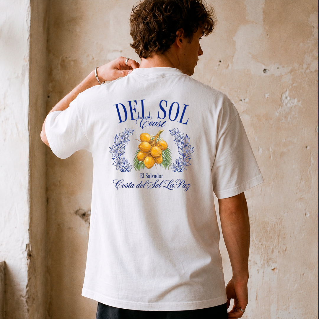 Costa del Sol El Salvador Vintage T-Shirt | Tropical Beach Graphic Tee | Salvadoran Pride Gift