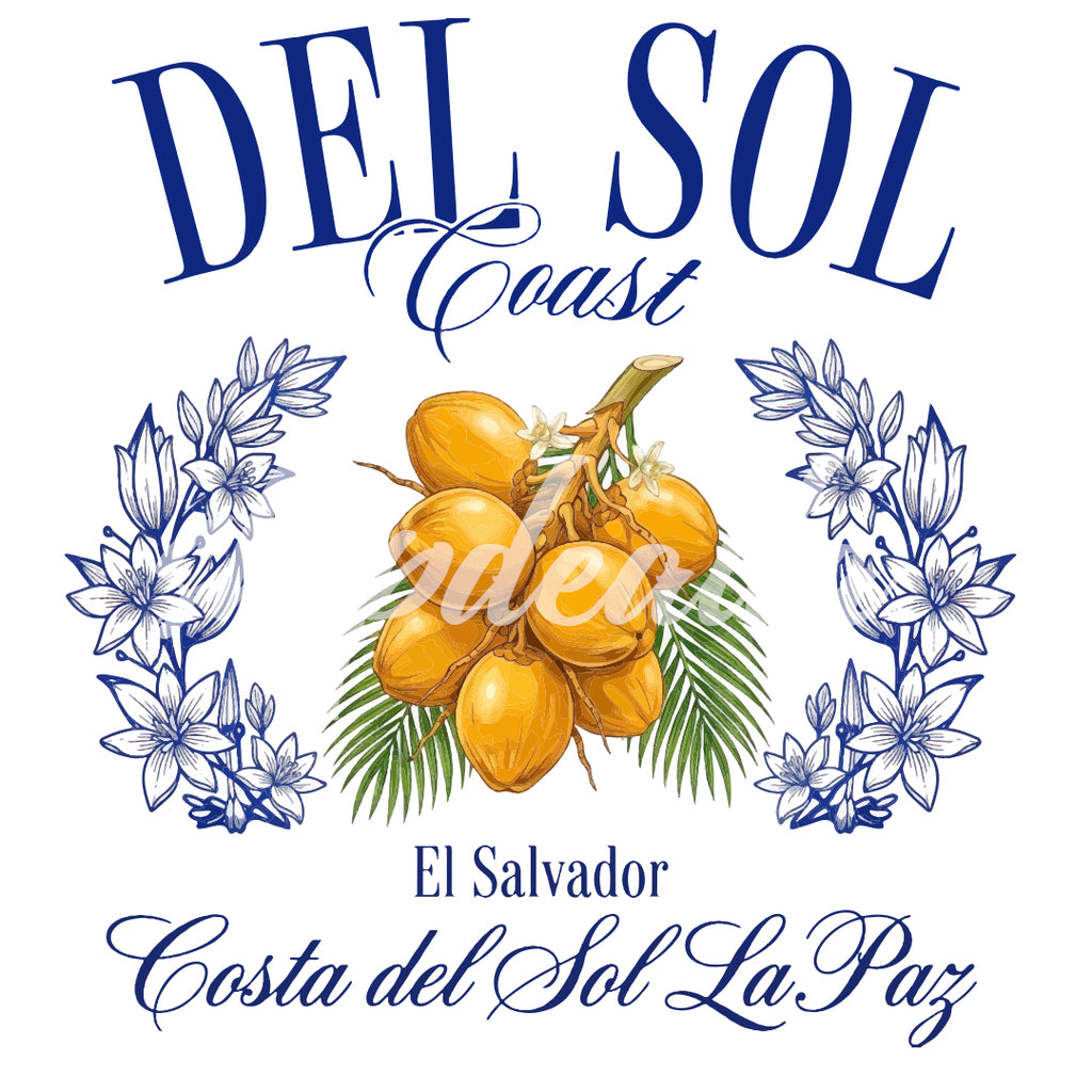 Costa del Sol El Salvador Vintage T-Shirt | Tropical Beach Graphic Tee | Salvadoran Pride Gift