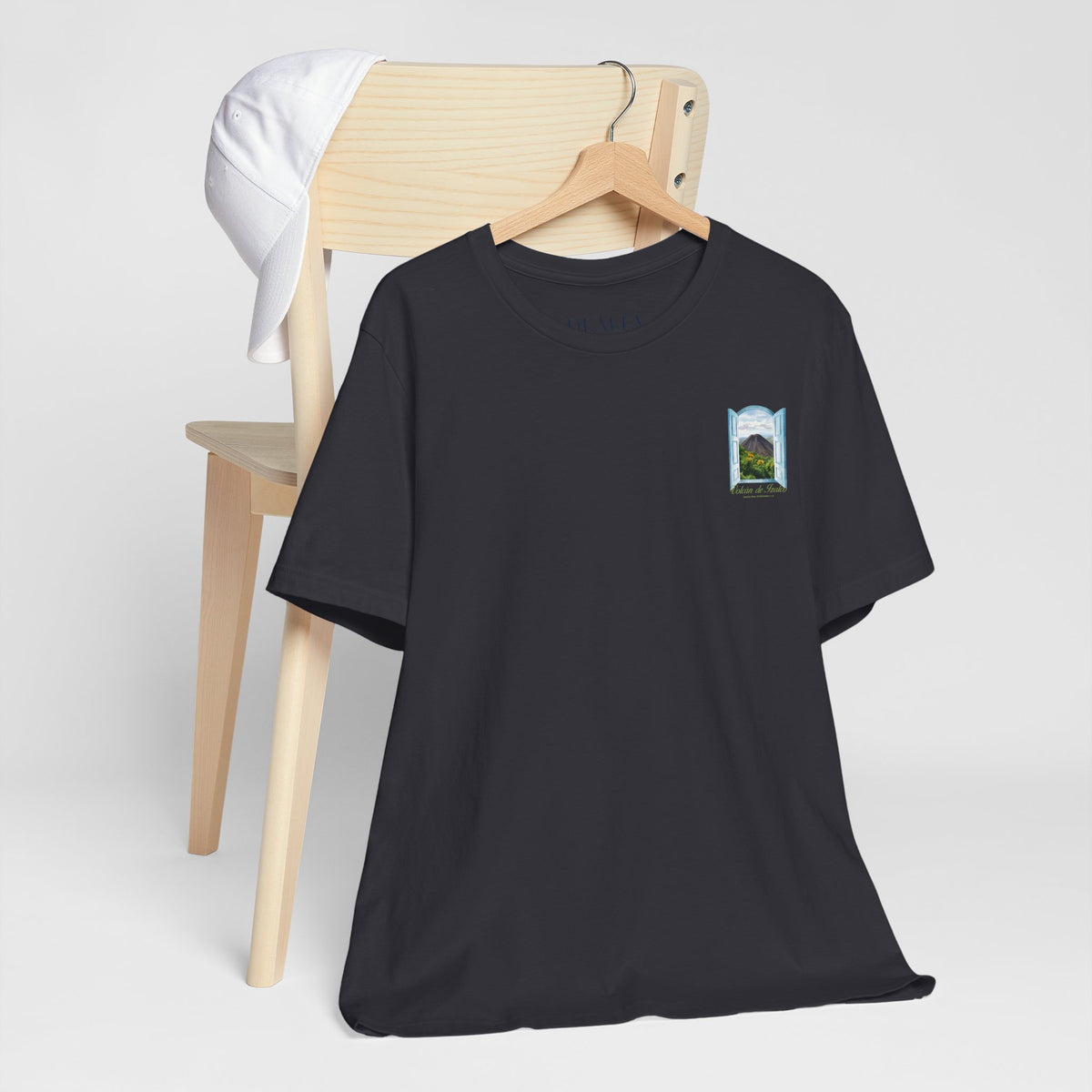 Camiseta Volcán de Izalco Santa Ana El Salvador | Diseño Frente y Espalda