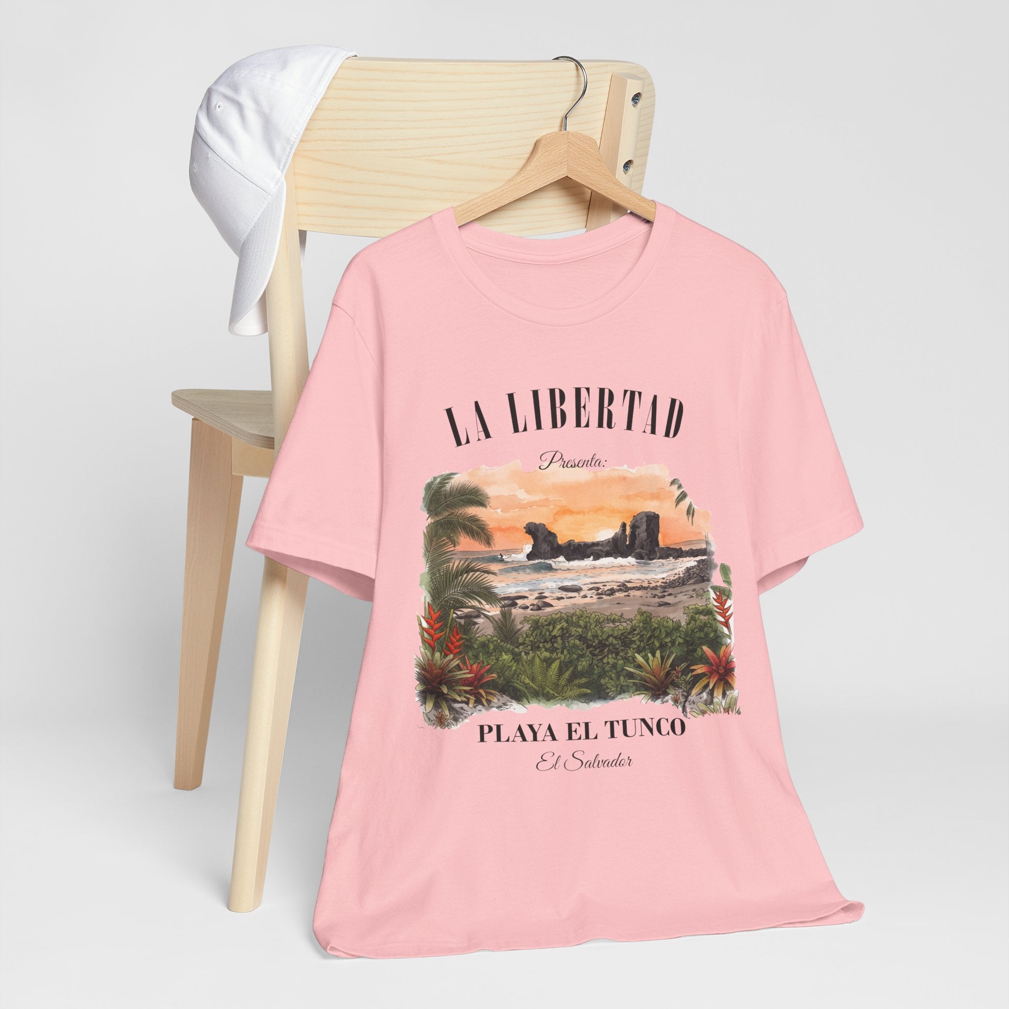 Camiseta Playa El Tunco La Libertad El Salvador | Playera Vintage Surf | Regalo Salvadoreño