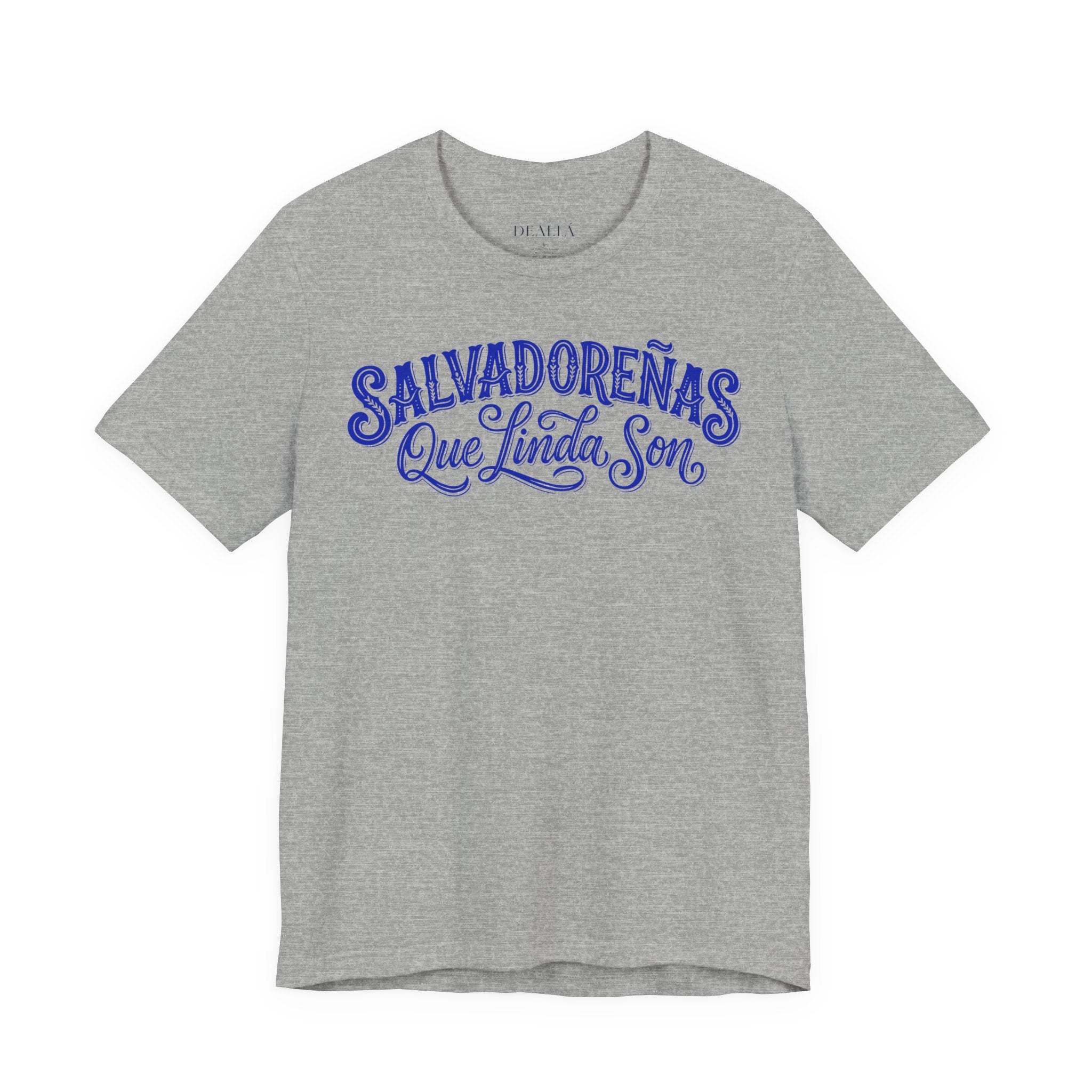 Camiseta Salvadoreñas Que Linda Son | Playera Tipografía Vintage