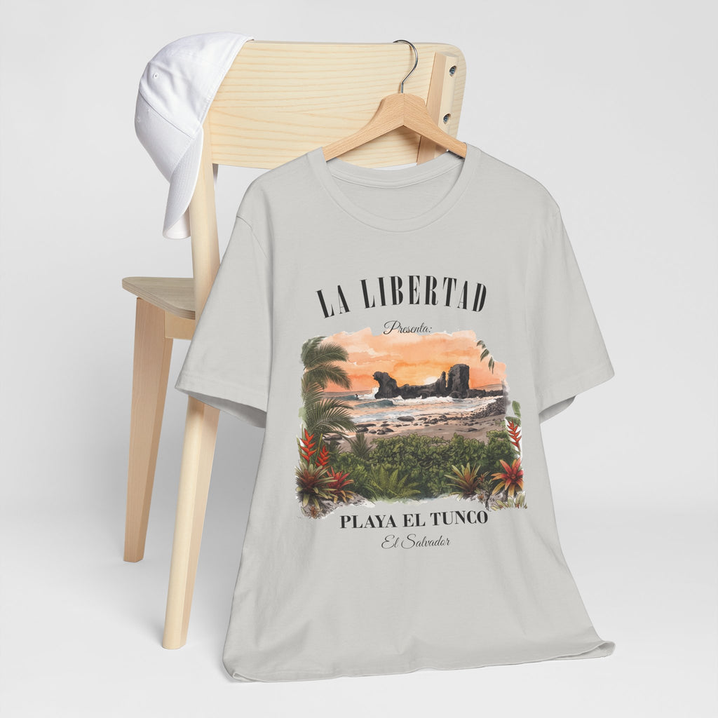 Camiseta Playa El Tunco La Libertad El Salvador | Playera Vintage Surf | Regalo Salvadoreño