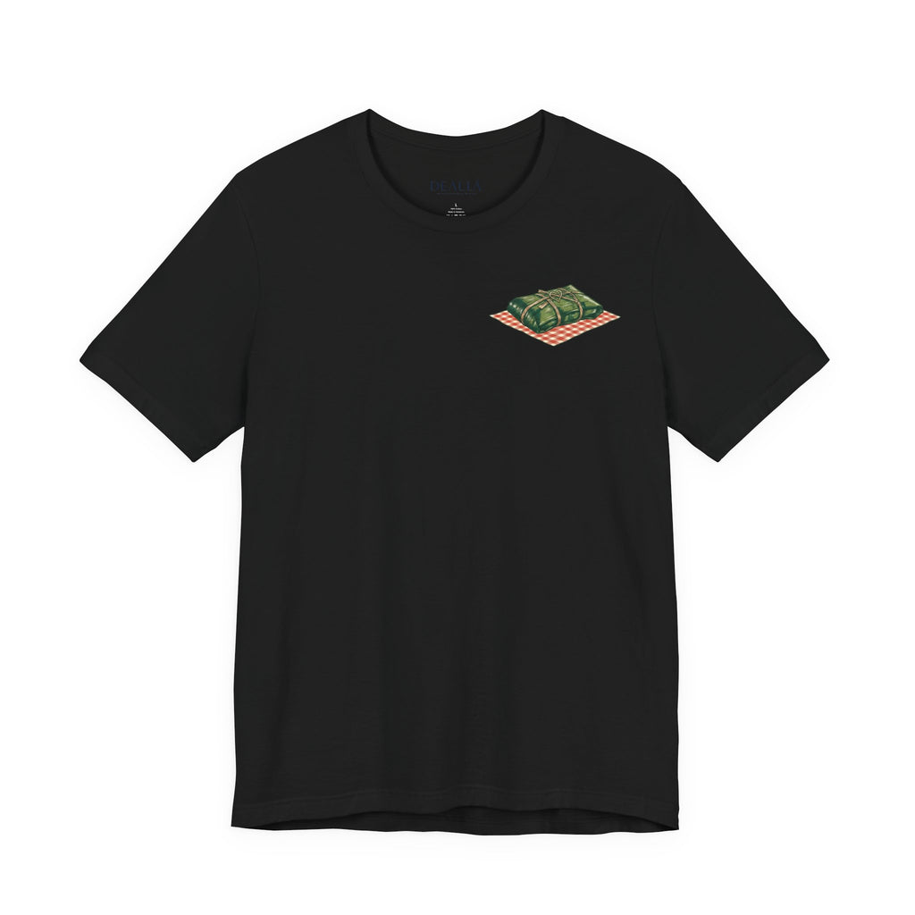 Camiseta Envuelto con Amor Tamalitos de Pollo | Playera Comida Salvadoreña