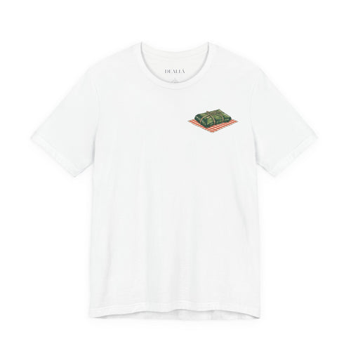 Camiseta Envuelto con Amor Tamalitos de Pollo | Playera Comida Salvadoreña