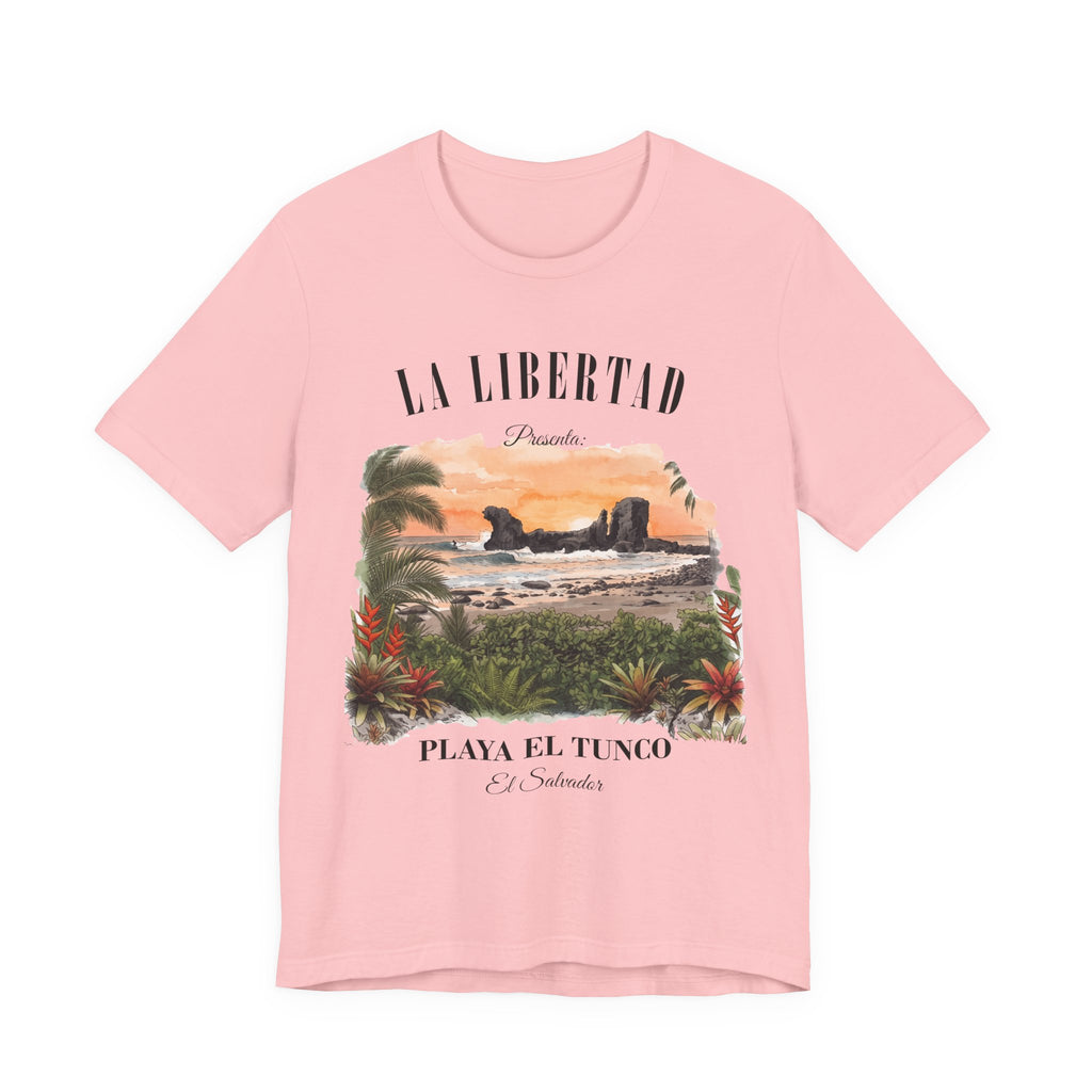 Camiseta Playa El Tunco La Libertad El Salvador | Playera Vintage Surf | Regalo Salvadoreño